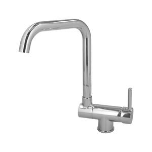 Rubinetto miscelatore monocomando per lavello con beccuccio alto e pieghevole. Cartuccia in ceramica da 35 mm. - Product Image 2