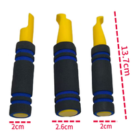 Kit de réparation de bosses spécial pour piliers ABC et panneaux de bas de caisse – Outil de nivellement de tôle sans peinture et sans rayures PDR King – Ensemble de 3 pièces