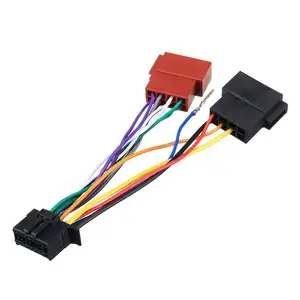 Wiring Harness Connector Audio Cable For Pioneer 2003-on 16 Pin Car CD Tail Line Stereo Radio Player ISO