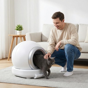Quiet Operation Smart Cat Toilet Automatic Deodorization Self Cleaning Cat Litter Bin with Global Plug Standards (US/EU/UK/AU) - Product Image 6