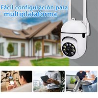 Caméra vidéo intérieure/extérieure A7 Wifi 1080p, caméra de surveillance pour entrepôt, bureau, animaux domestiques, bébé, maison, vision nocturne jour et nuit