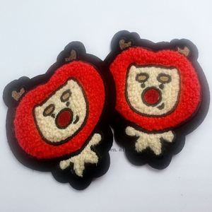 Custom Wholesale Iron Embroidered Patches for Embroidered <b>Clothes</b> With Custom logo <b>Glitter</b> Patches - Product Image 2