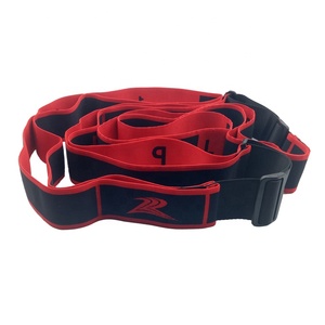 Sabuk Resistensi Sabuk Latihan Gesper Dapat Disesuaikan Merah Multifungsi Peregangan Panjang Dapat Ditarik Latihan Nomor Yoga - Product Image 2