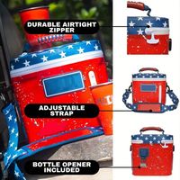 Mochila Nevera Personalizada, Impermeable, Aislada, a Prueba de Fugas, con Múltiples Bolsillos para Barbacoa al Aire Libre, Camping, Playa