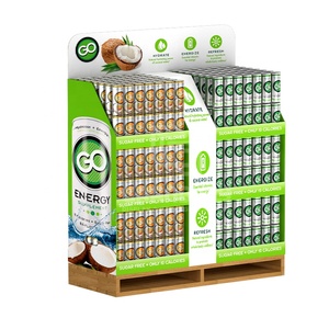 Tùy chỉnh đồ uống hiển thị đứng tông Tầng Kệ cho đóng hộp đồ uống năng lượng & cà phê thùng carton hiển thị đứng - Product Image 3