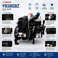 Moteur diesel SCDC Yunnei 74 kW 2400 tr/min 4 cylindres refroidi par eau YN38GBZ pour chargeuse, agriculture, exploitation minière, pompe à eau - Fabricant