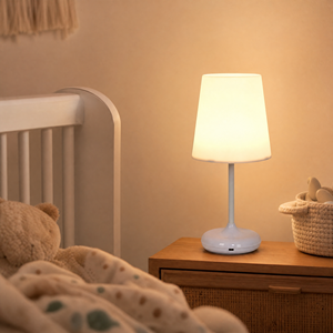 Modern Eco-Friendly Simple ABS Rectangular Lampshade Desk Lamp Cordless USB Rechargeable LED Reading <strong>Light</strong> Touch Remote Control - Product Image 2