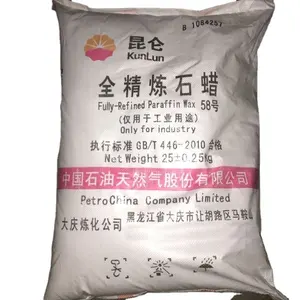 Factory Supply White Granules Microcrystalline Wax Fully Refined Paraffin Wax for Crayon Parafin Wax 58-60