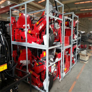 Remorque en bois de sylviculture avec débardeur de rondin de grue de grappin - Product Image 4