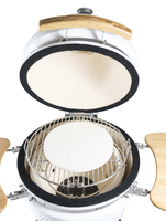 Barbecue Kamado en céramique professionnel de 22 pouces, de haute qualité, émaillé, pour fumer au charbon de bois en extérieur