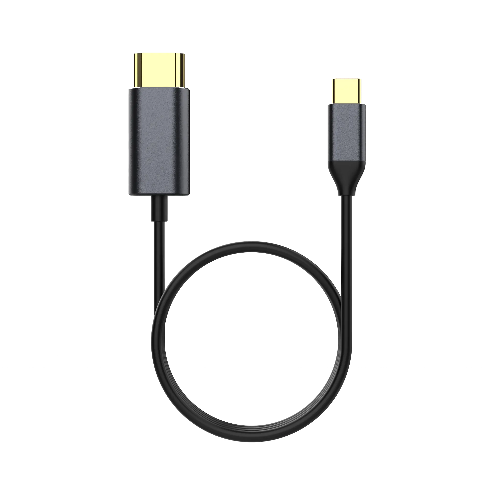 Good quality USB-C to HDMI Magnetic Cable with Micro USB 2.0 Connectors Nylon Material Braid Shielding Charging Multifunction Us