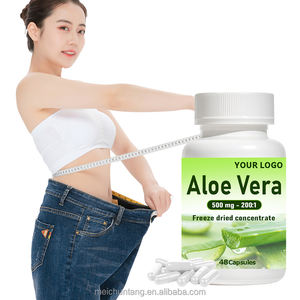 Capsules d'<span class=keywords><strong>Aloe</strong></span> Vera pour adultes pour la santé digestive et le soutien immunitaire Tampon acide pour l'estomac qui maintient l'acidité équilibrée de l'estomac - Product Image 3