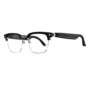 Gafas de Asistente de voz UV400 UV, gafas de sol inteligentes, auriculares Siri Music 80Mah, lente transparente, respuesta de llamada, luz azul - Product Image 1
