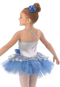 Vestido de Ballet de Princesa para Niñas, Falda de Gasa Abullonada, Disfraz para Actuación, Danza y Escenario - Product Image 2