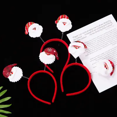 2017 weihnachten haarschmuck haarband, niedlichen cartoon stirnband für kinder
