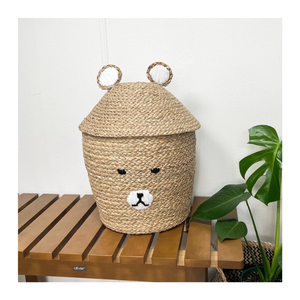 Venta al por mayor cestas de almacenamiento superventas cesta de soporte personalizado tejido a mano barato al por mayor fábrica de Vietnam - Product Image 2