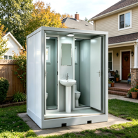 Bagno Portatile Moderno in Acciaio per Esterni Marca ZhongPai con Garanzia di 1 Anno, Container Mobile per Parchi e Altri Siti