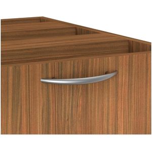 Alera Valencia Series Modern Walnut 3-Drawer Full Pedestal <b>File</b> Left/Right <b>Box</b>/<b>Box</b>/<b>File</b> Legal/Letter 15.63 X Movable Feature - Product Image 4