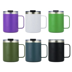 Moderne Abstractd Mok 12Oz Koffie Camping Tuimelaar Mokken Metalen Moderne Sustaartble Ondersteuning Stainlesflowerl Widecanvase Vacuüm Reizen - Product Image 1