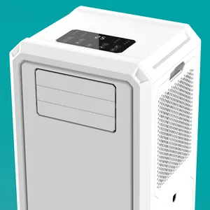 New design with 3000BTU portable air conditioner soft touching panel with fan speed and remote control or wifi