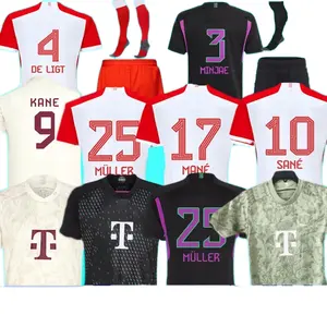 KANE Fußballtrikots SANE 2023 2024 Fußballtrikot MUSIALA GORETZKA GNABRY S MUNICH Fussballtrikot Herren Kinder trikots KIMMICH Fans