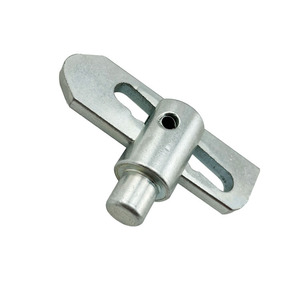 Nouvel embout de verrouillage forgé en acier doux/inox galvanisé à chaud avec filetage M12 pour portes arrière de camions anti-lumière - Product Image 2