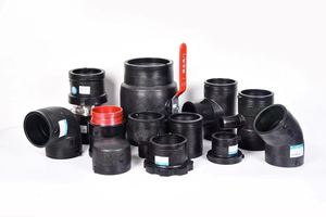Hochwertige 50mm L50 HDPE SDR11 SDR17 Elektro fusions kupplungen PE-Rohr verbindungs stücke Elektro fusion 90-Grad-Bögen - Product Image 6