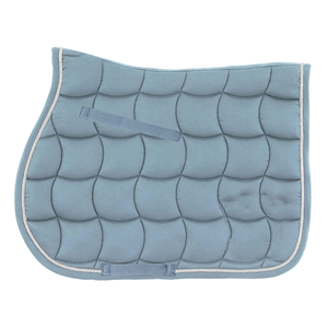 Selle de dressage en satin anglais en gros avec doublure en polaire et rembourrage en EVA, design personnalisé - Product Image 1