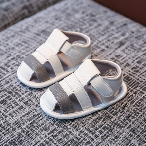 0-1 anni sandali estivi ragazzi e ragazze scarpe da bambino scarpe da bambino scarpe Pre-passo per bambini sandali con suola morbida - Product Image 2