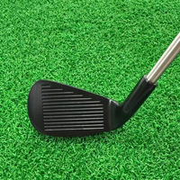 Mini putter de golf personnalisé avec logo sur mesure, poignée en silicone, tige en acier inoxydable, tête en alliage de zinc, clubs miniatures