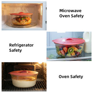 Tapas Redondas <span class=keywords><strong>de</strong></span> <span class=keywords><strong>Silicona</strong></span> para Almacenamiento <span class=keywords><strong>de</strong></span> Alimentos, Tapas Reutilizables para Tazones, Aptas para Microondas, <span class=keywords><strong>Silicona</strong></span> <span class=keywords><strong>de</strong></span> Grado Alimenticio LFGB - Product Image 4