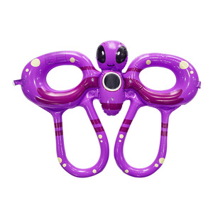 عوامة سباحة للأطفال قابلة للنفخ من البلاستيك PVC بشعار مخصص، عوامة للمسبح على شكل فراشة أو نحلة، أنبوب مائي للطفو - Product Image 2