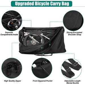 Échantillon gratuit : Sacoche de vélo pour porte-bagages 2023-23L avec compartiment pour ordinateur portable, 100 % étanche et réfléchissante, pour voiture, train, voyage en avion - Product Image 6