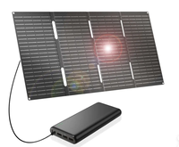 Nouveaux produits petit panneau solaire 5v 12v 18v panneau solaire portable 10w 15w 30w 40w 60w chargeur de téléphone portable pour le camping