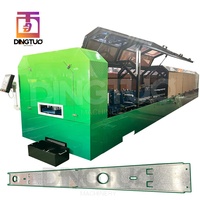 Machine de poutrelle de plancher à charpente en acier de calibre léger Ligne de production d'acier LGSF formée à froid Noyau de roulement de moteur PLC à engrenages