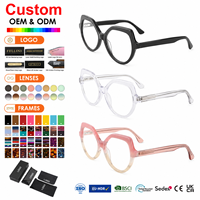 Monture de lunettes en acétate de luxe pour femme, de marque, surdimensionnée, directement du fabricant, montures optiques pour dames, lunettes optiques