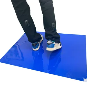 청정실 건축을 위한 신발을 위한 끈끈한 매트 농구 Tacky 매트 접착성 끈끈한 패드 30 개의 층