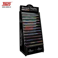 Magasin de maquillage personnalisé magasin de cosmétiques présentoir pour vernis à ongles, étagère de présentation pour vernis à ongles, support de sol pour vente de vernis à ongles