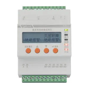 Acrel AIM-D100-TH DC Monitor isolasi untuk EV Pile pengisi daya DC 100-1000V DC meteran pengisian