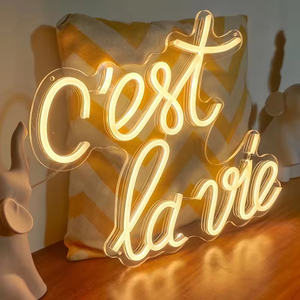 Custom Acrylic LED Neon Signs IP65 Pink Salon Hair Business Barber Shop Studio Decor <b>Wall</b> Art Beauty Landscape <b>Lighting</b> - Product Image 3