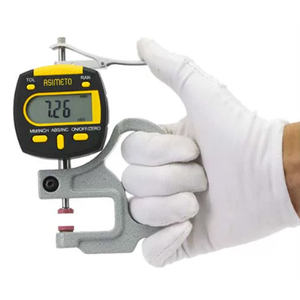 ASIMETO 495-02-3 Micrómetro Digital de Espesor, Portátil, Alta Precisión 0-10 mm, Precisión de 0.01 mm - Product Image 3