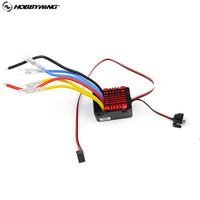 Contrôleur de vitesse étanche Hobbywing QuicRun WP 880 Dual Brushed ESC 80A pour accessoires de voiture RC 1/8 1/10 et drone