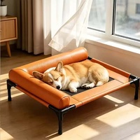 Lit pour animaux de compagnie le plus vendu avec un design respirant et résistant à l'humidité, adapté aux voyages et détachable