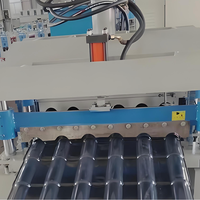 Machine de formage de tuiles en acier galvanisé PPGI à grande vitesse pour le marché africain