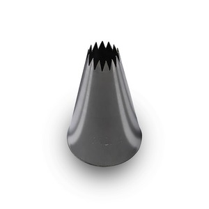 หัวฉีดถุงบีบครีมสแตนเลสแบบรูดาวฝรั่งเศส - Product Image 1