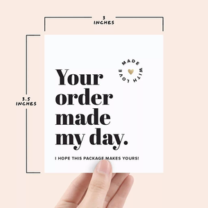 Petite carte de remerciement fraîche de luxe bon marché or rose chaud durable cadeau de fleurs au four bénédiction petite carte de voeux - Product Image 4