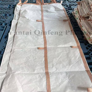 Sac à déchets extensible de revêtement en polyéthylène FIBC de goulotte de décombres tissé par pp souple pour des sacs d'<span class=keywords><strong>enlèvement</strong></span> de débris de construction de pierres de gravier - Product Image 5