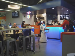 <span class=keywords><strong>Robot</strong></span> nhắc nhở theo dõi đơn hàng theo thời gian thực bảo trì thấp cho sảnh khách sạn/sảnh nhà hàng áp dụng - Product Image 4