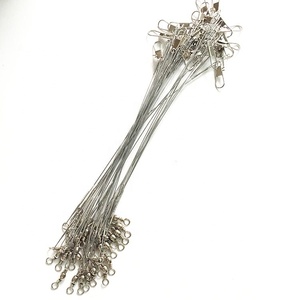 BOLLA di Pesca 15-30cm Anti-Morso di Filo di Acciaio inossidabile <span class=keywords><strong>Leader</strong></span> di Pesca Con Girevole di Pesca Accessorio - Product Image 3
