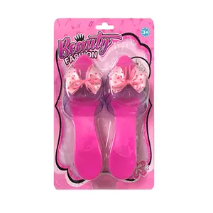 Pink Pretty Princess Dress up Decoration High-heeled Shoes Girls toys for kids girls toy fashion dress up girl Juguetes
